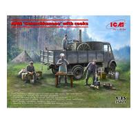 ICM - Maquette Camion Ahn ""gulaschkanone"" With Cooks |icm|35421| 1:35 Maquette Char Promo - Ref : 15589