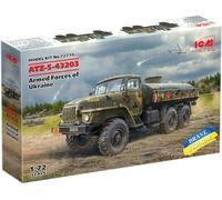 ICM - Maquette Camion Atz-5-43203 Fuel Bowser of The Armed Forces of Ukraine 72710| 1:72