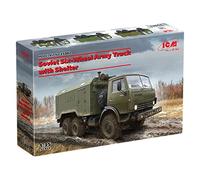 ICM Maquette Camion Soviet Six-Wheel Army Truck with Shelter