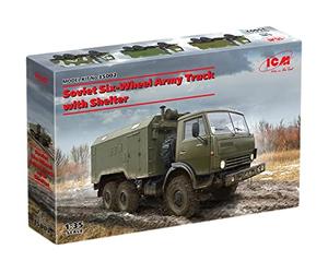 ICM Maquette Camion Soviet Six-Wheel Army Truck with Shelter