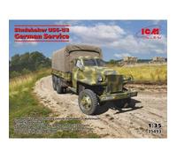 Studebaker Us6-u3 German Service 1:3 5 Plastique Model Kit Icm