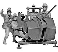 ICM - Maquette Canon 2 Cm Flak 38 With Crew icm 35718 1:35 Maquette Char Promo