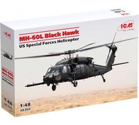 ICM Maquette d'hélicoptère MH-60L Black Hawk US Special Forces 1:48 Réf. 48360