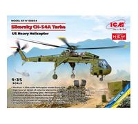 ICM - Maquette Hélicoptère Sikorsky Ch-54a Tarhe Us Heavy Helicopter |icm|53054| 1:35 Maquette Char Promo - Ref : 13633
