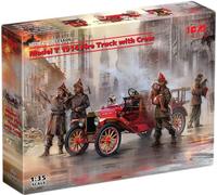 ICM Maquette de camion de pompiers Model T 1914 avec équipage