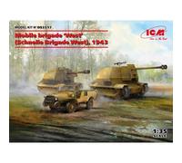 Maquette Mobile Brigade 'west' (schnelle Brigade West), 1943 Icm Ds3519 1/35ème