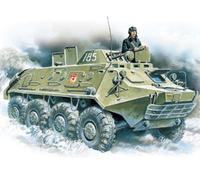 Icm Models Btr-60pb Armored Personnel Carrier Building Kit