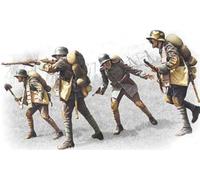 Icm Models German Assault Troops 1917-1918 Building Kit