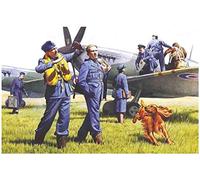 ICM 48081 MAQUETTE RAF PLIOTEN UND BODENPERSONAL 1/48