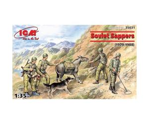 Icm Models Soviet Sappers Soviet-Afghan War 1979-1988 Building Kit