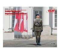 Icm - Polish Regiment Representative Officermaquette Figurine Polish Regiment Representative Officer Icm 16010 1/16ème Maquette Char Promo Figurine Miniature