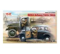 Icm - Rkka Drivers (1943-1945)Maquette Figurine Rkka Drivers (1943-1945) Icm 35643 1/35ème Maquette Char Promo Figurine Miniature