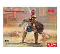ICM - Roman Gladiatormaquette Figurine Roman Gladiator Icm 16303 1/16ème Maquette Char Promo Figurine Miniature - Ref : 11481