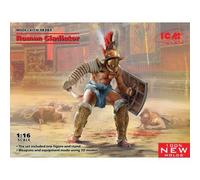 Icm - Roman Gladiatormaquette Figurine Roman Gladiator Icm 16303 1/16ème Maquette Char Promo Figurine Miniature