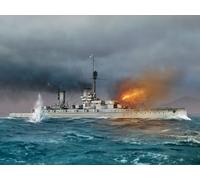 ICM S.014 MAQUETTE KÖNIG WWI GERMAN BATTLESHIP FULL HULL AND WATERLINE 1/700