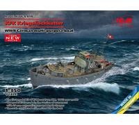 Maquette Bateau: Kfk Kriegsfischkutter, Bateau Allemand De La Seconde Guerre Mondiale-Icm