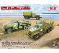 ICM Set 3x véhicules militaires US WWII - 1/35 - ICM DS3528