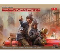 (ICM24006) - ICM 1:24 - American Fire Truck Crew (1910's) 2 Figs
