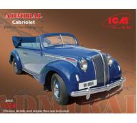 ICM 24021-1/24 Opel Admiral Cabriolet Plastique modèle Kit