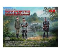 ICM24024 - ICM 1:24 - Type G4 et MG34 et personnel d'état-major allemand