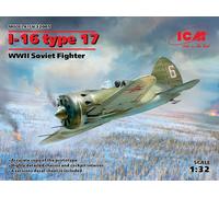 (ICM32005) - ICM 1:32 - I-16 type 17, WWII Soviet Fighter