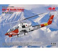 Maquette Hélicoptère Ah-1g 'arctic Cobra' Us Helicopter Icm 32063 1/32ème Maque