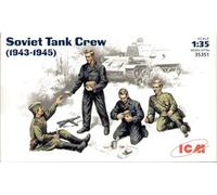 (ICM35351) - ICM 1:35 - Soviet Tank Crew (1943-1945) 4 Figs