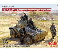 (ICM35382) - ICM 1:35 - P 204 (f) with German Armoured Vehicle Crew