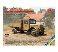ICM35409 - ICM 1:35 - Camion allemand V3000S de la Seconde Guerre mondiale, 'Einheitsfahrerhaus'