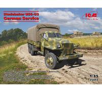 ICM Kit maquette plastique Studebaker US6-U3 en service allemand 1:35