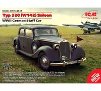 Typ 320 (w142) Saloon Wwii German Staff Car- 1:35e -