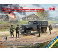 ICM Kit maquette G7107 en service allemand avec infanterie 1:35 (35588)