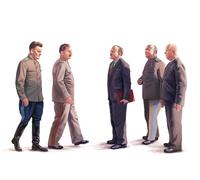 (ICM35613) - ICM 1:35 - Stalin & Co 5 Figs