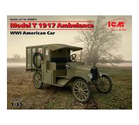 ICM35661 - ICM 1:35 - Ambulance Modèle T 1917, voiture américaine de la Première Guerre mondiale