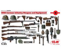 (ICM35678) - ICM 1:35 - WWI German Infantry Weapons & Equipment