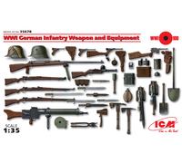 (ICM35678) - ICM 1:35 - WWI German Infantry Weapons & Equipment