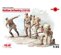 (ICM35687) - ICM 1:35 - Italian Infantry (1915) 4 Figs
