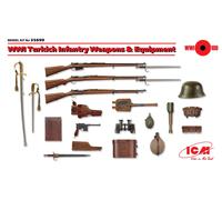 (ICM35699) - ICM 1:35 - WWI Turkish Infantry Weapons & Equipment