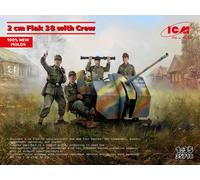 (ICM35718) - ICM 1:35 - Flak 38 with Crew