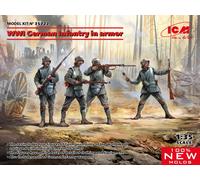 (ICM35722) - ICM 1:35 - WWI German Infantry in Armor