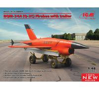 (ICM48401) - ICM 1:48 - BQM-34A (Q-2C) Firebee with Trailer