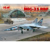 Mig-25 Rbf,soviet Reconnaissance Plane - 1:72e -
