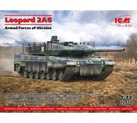 ICM Maquette 1:72 Léopard 2A6 Forces armées de l'Ukraine Vert olive