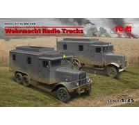 Wehrmacht Radio Trucks(henschel 33d1 Kfz.72, Krupp L3h163 Kfz.72) - 1:35e - Icm
