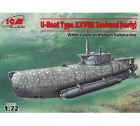 ICM Maquette sous-marine U-boat Type XXVIIB Seehund (early) S.006 1/72ème