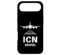 ICN Airport Seoul, Avion en Corée du Sud atterrissant sur Piste Coque pour iPhone Air