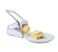 ICO Coupe Frites Manuel avec Lame En Acier Inoxydable, Coupe Frite Equipé d'une Base D'aspiration Sécurisée, Decoupe Frite