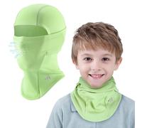 ICOCOPRO Cagoule Enfant Hiver, Cagoule d'hiver Chaude pour Enfant, Coupe-Vent, Masque de Ski, pour Garçons et Filles, Taille Unique