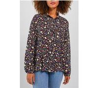 ICode Black Shirt With Colour Floral Leopard Print Taille: XL | Chemisiers Outlet | Femme | Noir