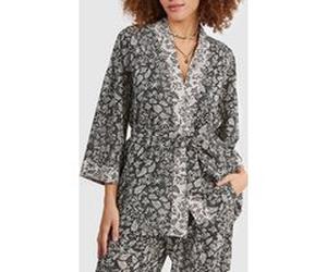 ICode Green Botanical Print Kimono Jacket Taille: S | Vestes Outlet | Femme | Vert